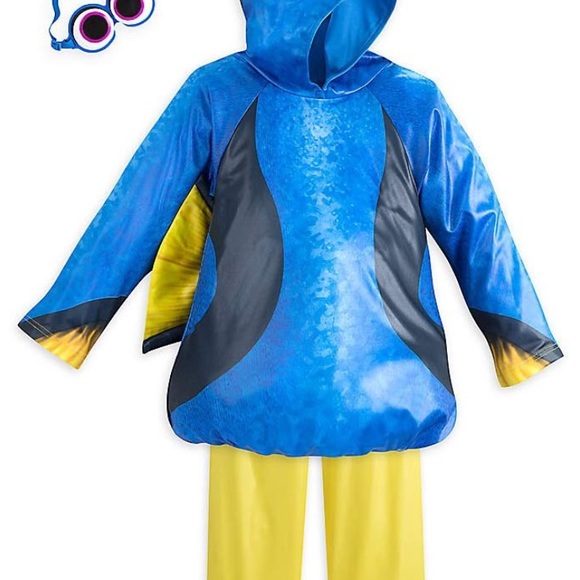New Disney Store Dory Finding Costume Sz 4 - Picture 2 of 6